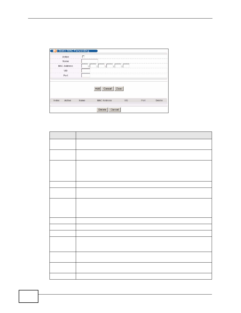 ZyXEL Communications XGS-4728F User Manual | Page 116 / 426