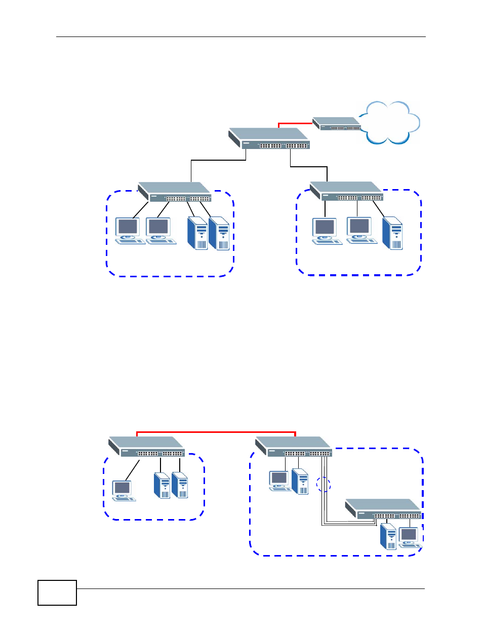 2 high performance switching example | ZyXEL Communications XGS-4728F User Manual | Page 26 / 426