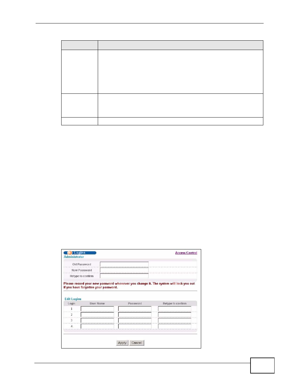6 setting up login accounts | ZyXEL Communications XGS-4728F User Manual | Page 343 / 426
