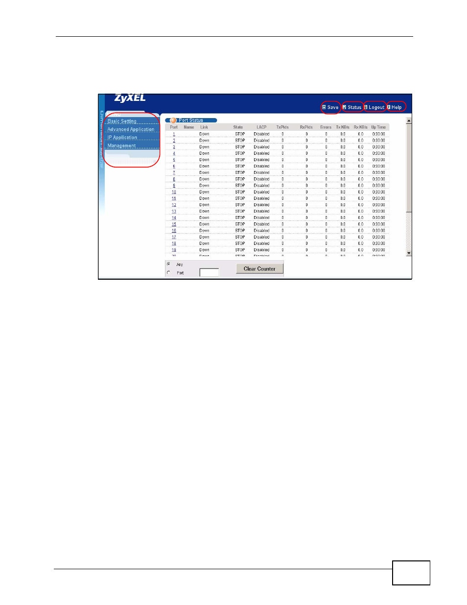 Ab d c e | ZyXEL Communications XGS-4728F User Manual | Page 47 / 426