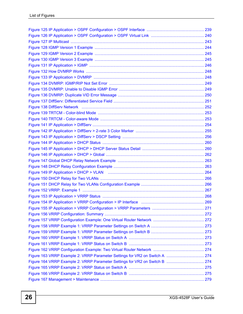 ZyXEL Communications XGS-4528F User Manual | Page 26 / 372