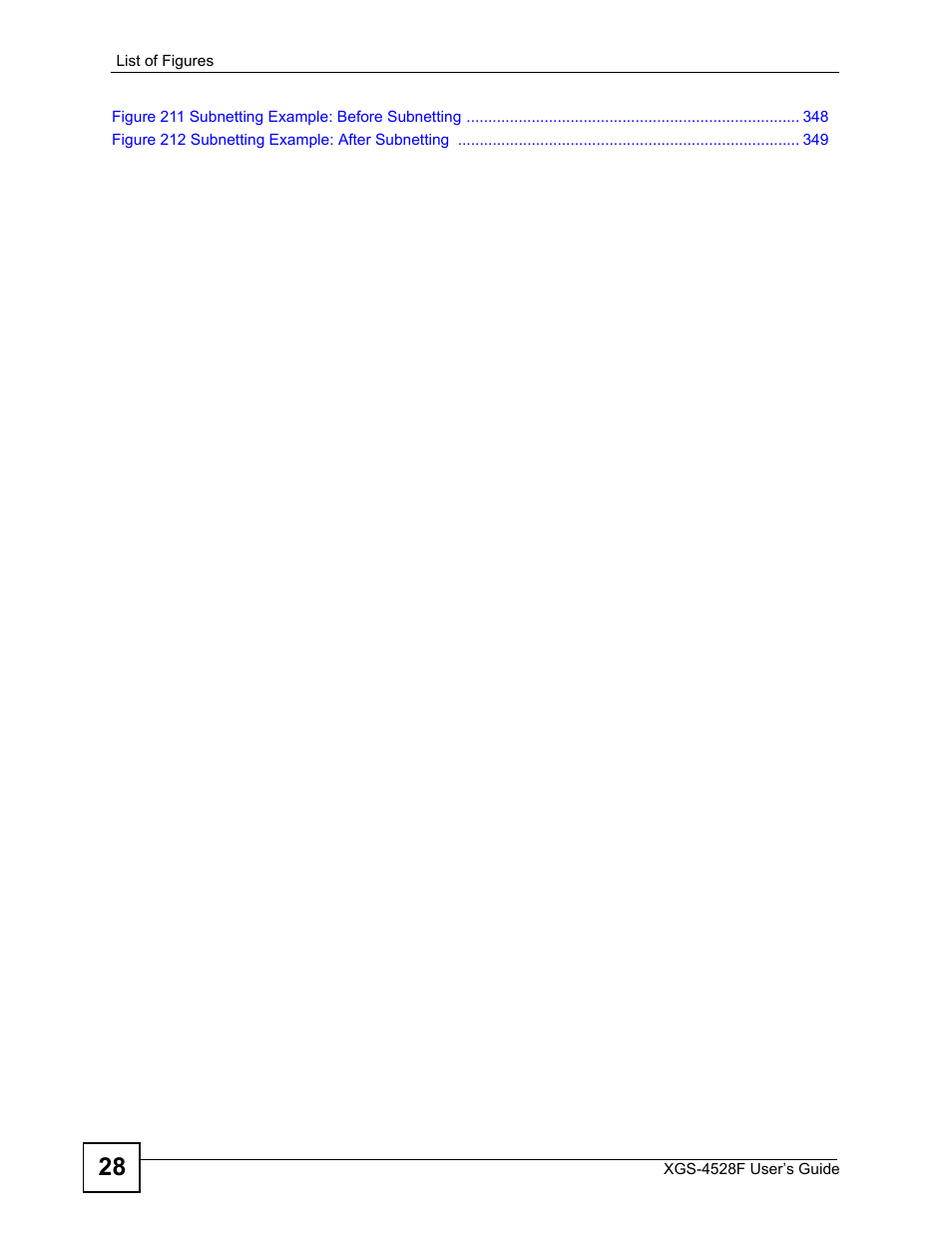ZyXEL Communications XGS-4528F User Manual | Page 28 / 372
