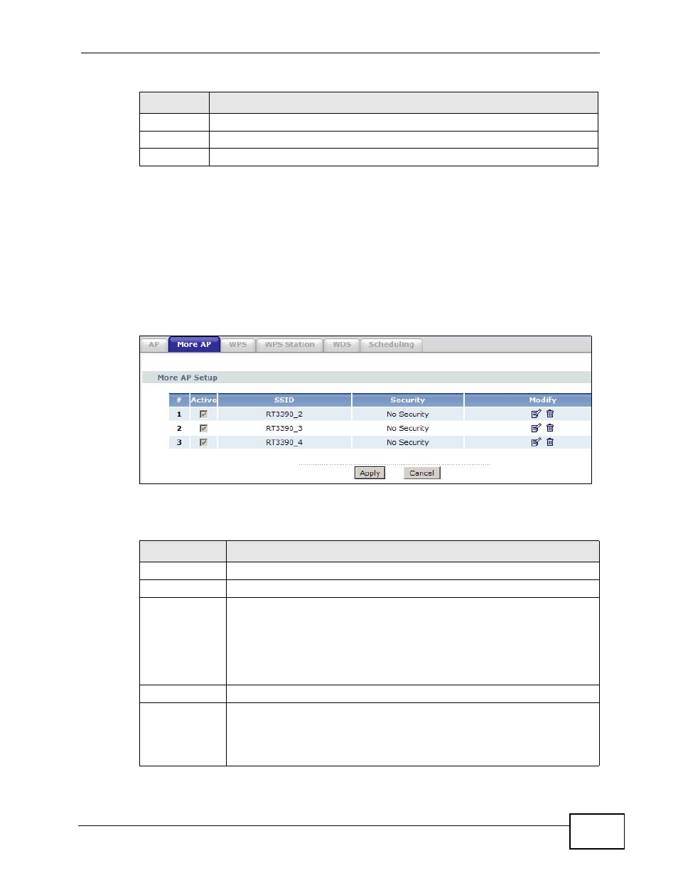 3 the more ap screen | ZyXEL Communications P-660HN-TxA User Manual | Page 113 / 324