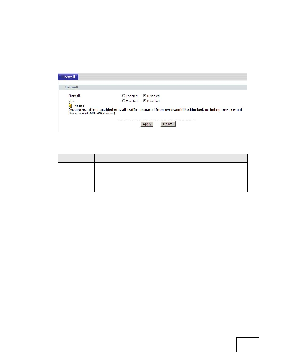 2 the firewall screen | ZyXEL Communications P-660HN-TxA User Manual | Page 153 / 324