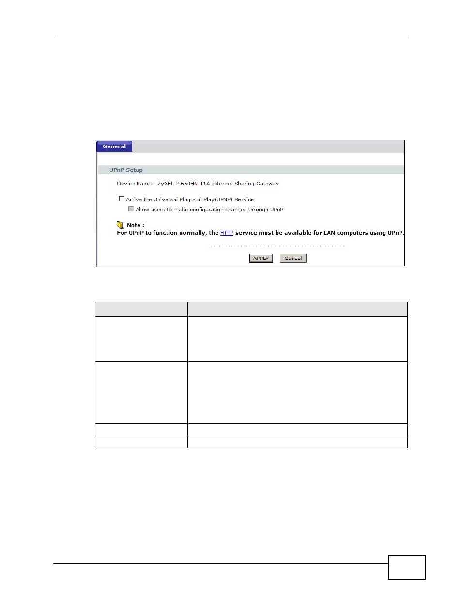 2 the upnp screen | ZyXEL Communications P-660HN-TxA User Manual | Page 193 / 324