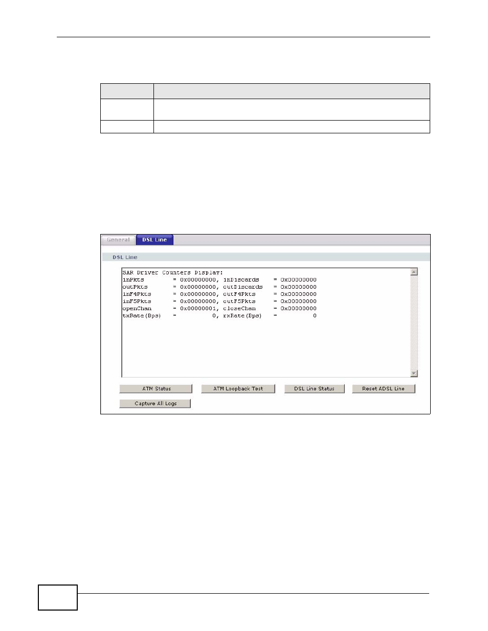 3 the dsl line screen | ZyXEL Communications P-660HN-TxA User Manual | Page 230 / 324