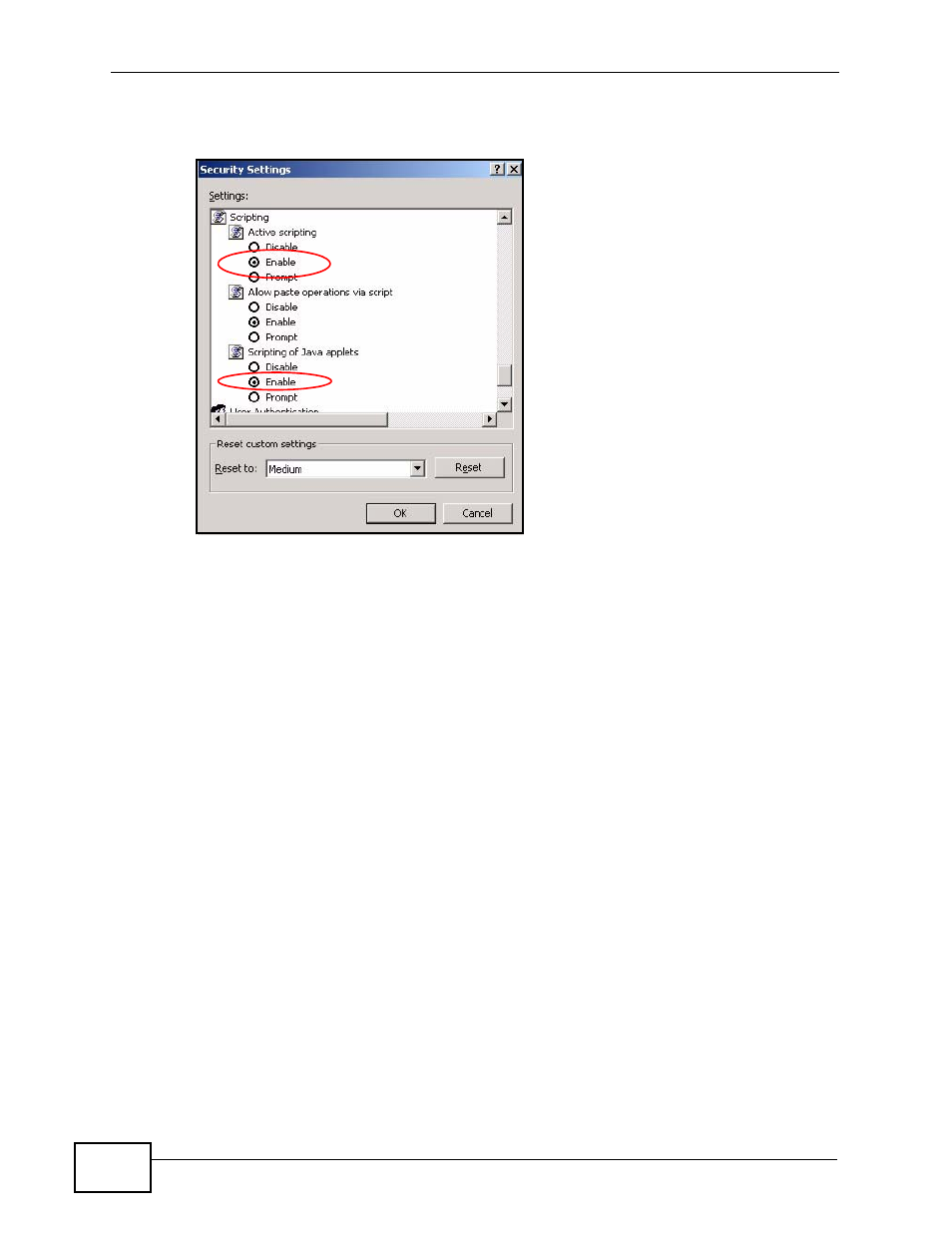 Java permissions | ZyXEL Communications P-660HN-TxA User Manual | Page 286 / 324