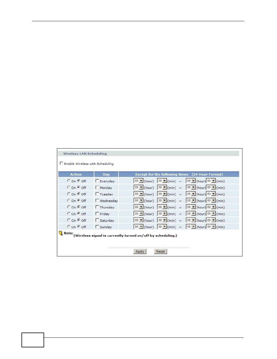 3 without wps, 4 setting up wireless network scheduling, Section | ZyXEL Communications P-660HN-TxA User Manual | Page 46 / 324