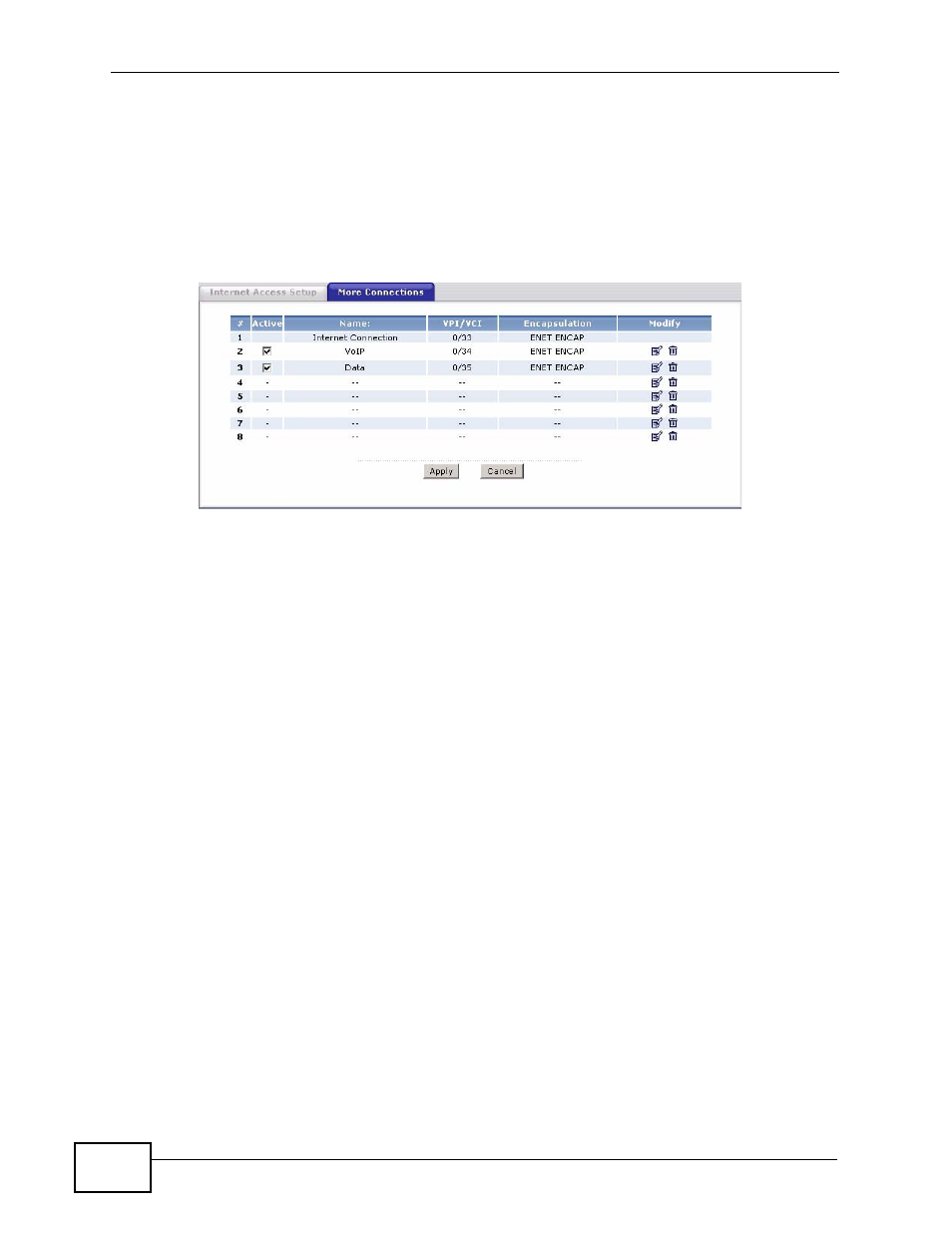 ZyXEL Communications P-660HN-TxA User Manual | Page 56 / 324