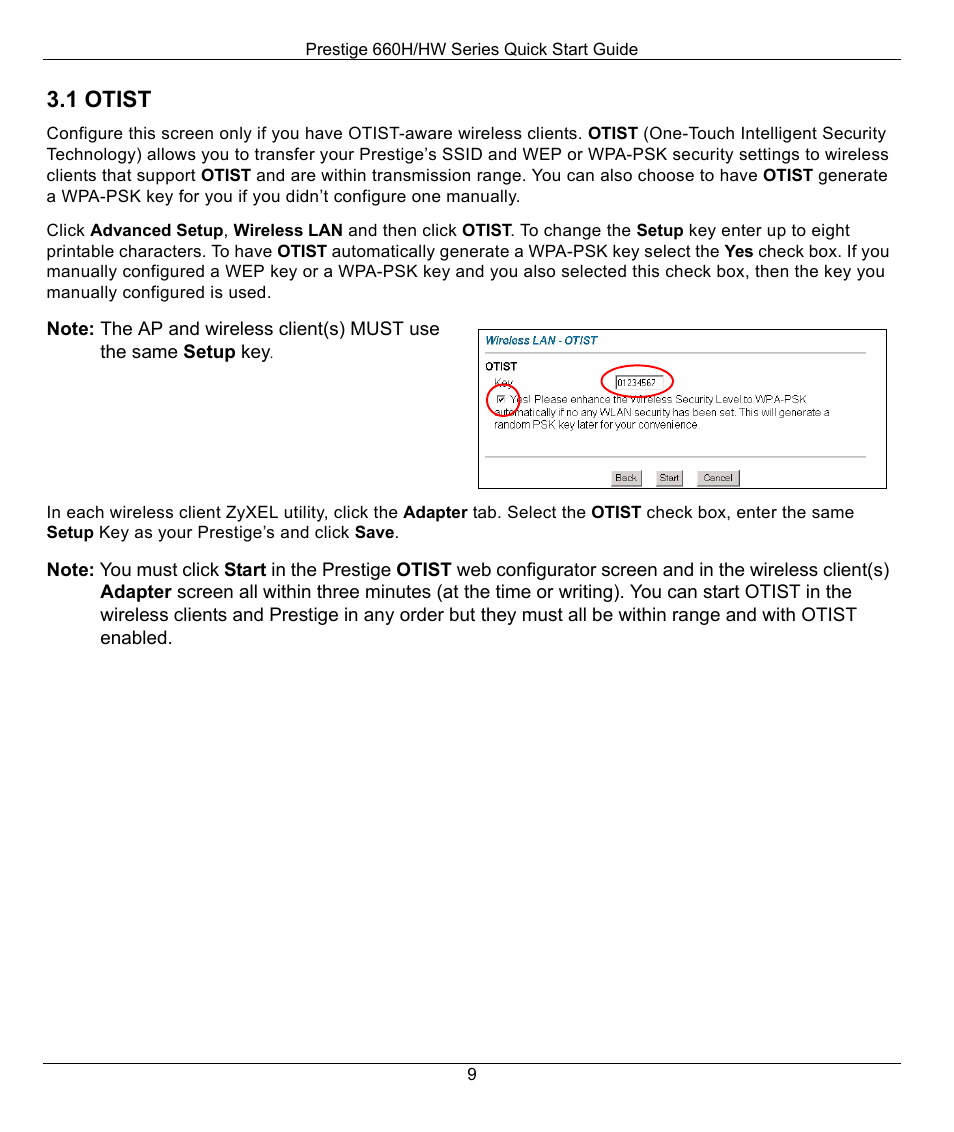 1 otist | ZyXEL Communications Prestige 660HW Series User Manual | Page 9 / 12
