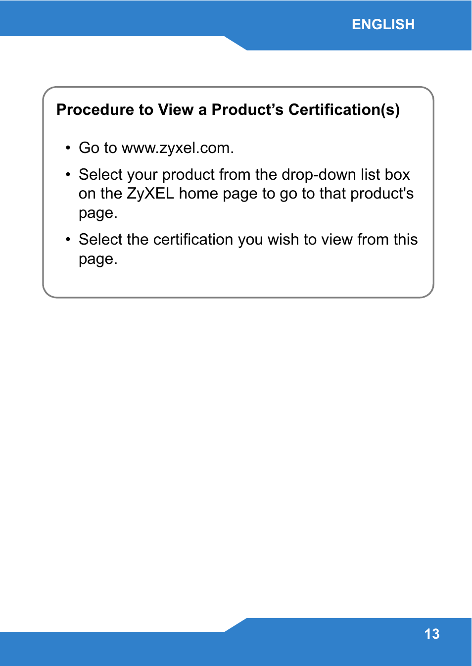 ZyXEL Communications WAP3205 User Manual | Page 13 / 78
