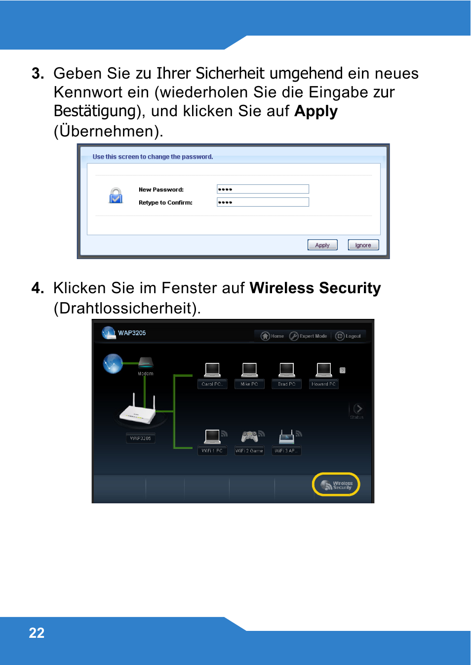 ZyXEL Communications WAP3205 User Manual | Page 22 / 78