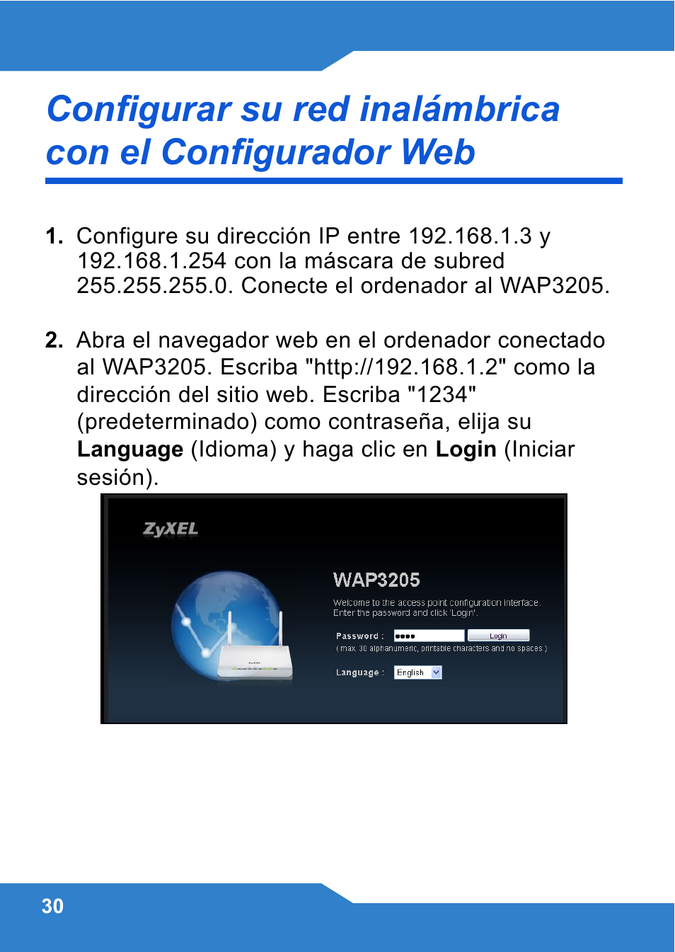 ZyXEL Communications WAP3205 User Manual | Page 30 / 78