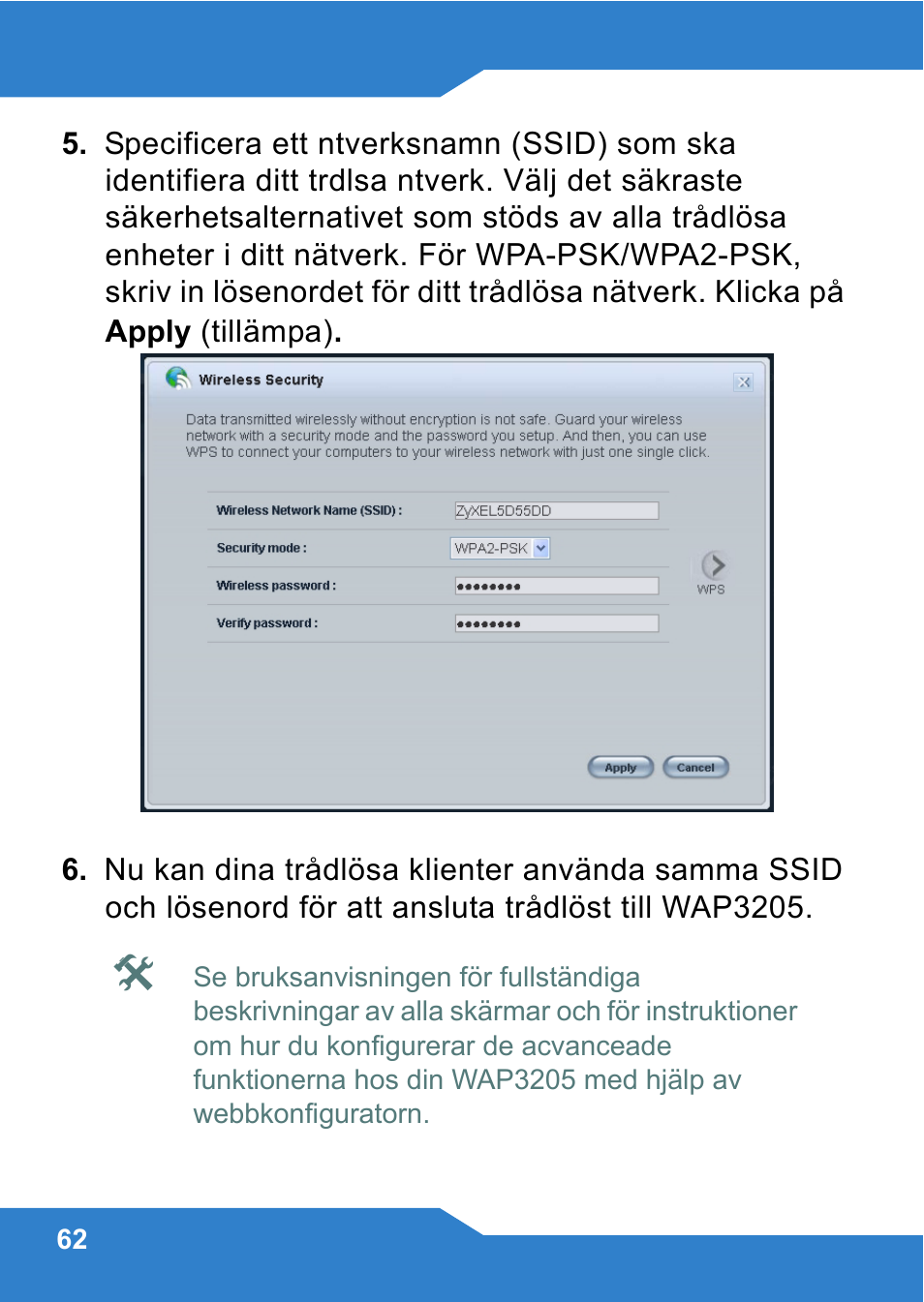 ZyXEL Communications WAP3205 User Manual | Page 62 / 78