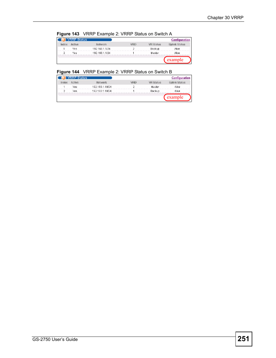 ZyXEL Communications GS-2750 User Manual | Page 251 / 336