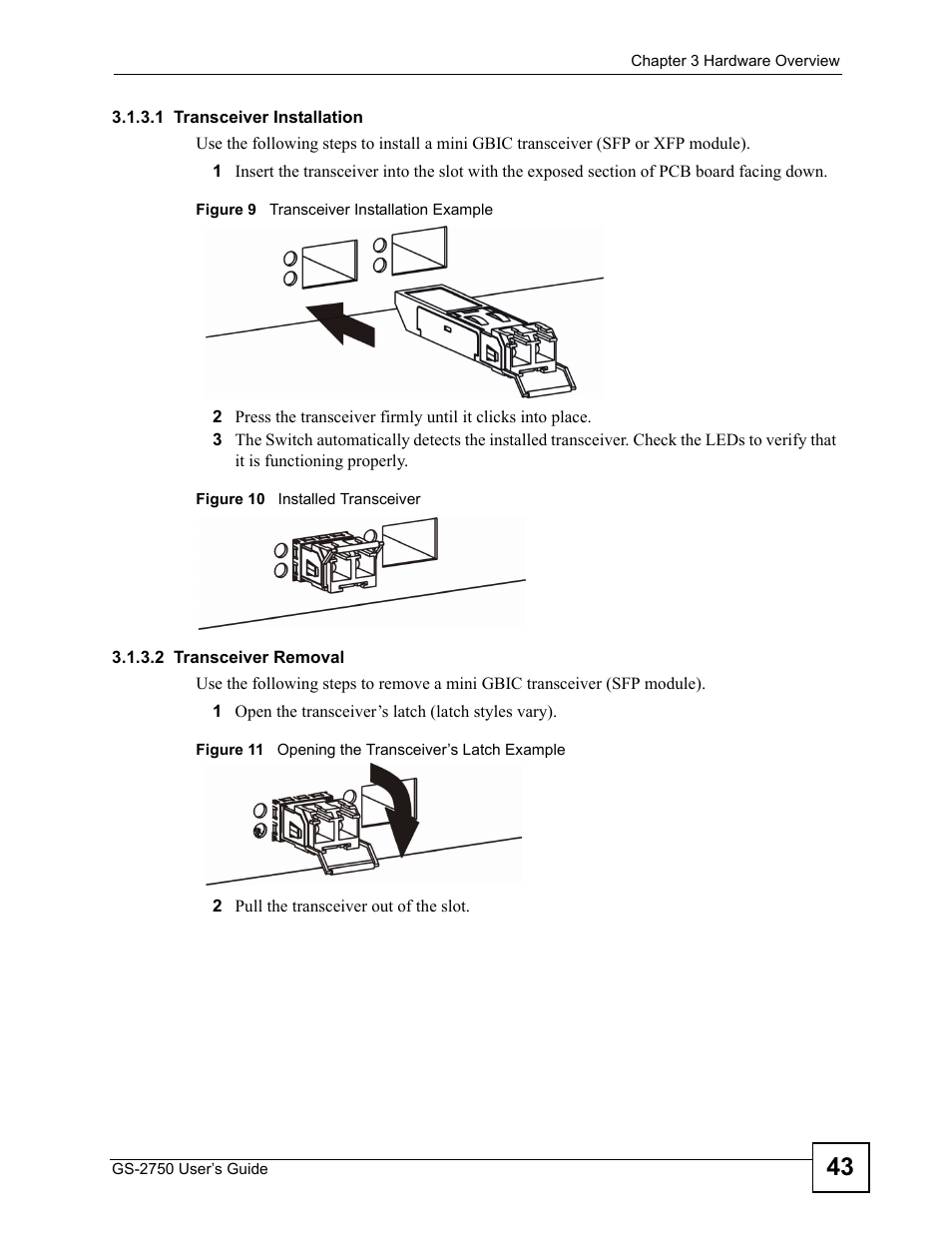 ZyXEL Communications GS-2750 User Manual | Page 43 / 336