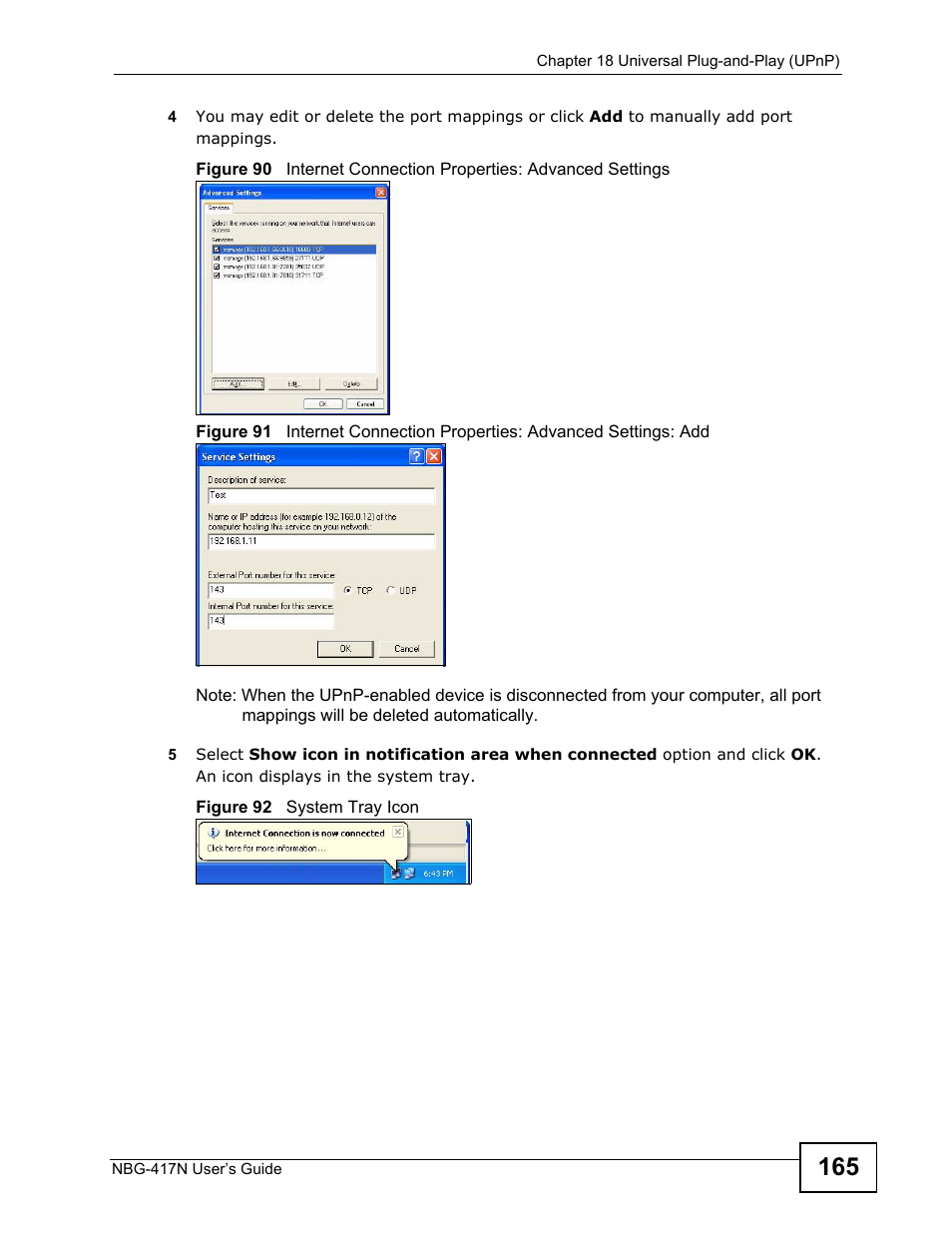 ZyXEL Communications NBG-417N User Manual | Page 165 / 270