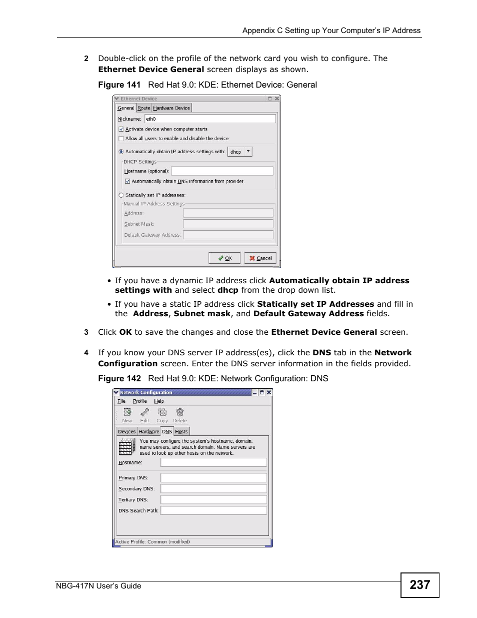 ZyXEL Communications NBG-417N User Manual | Page 237 / 270