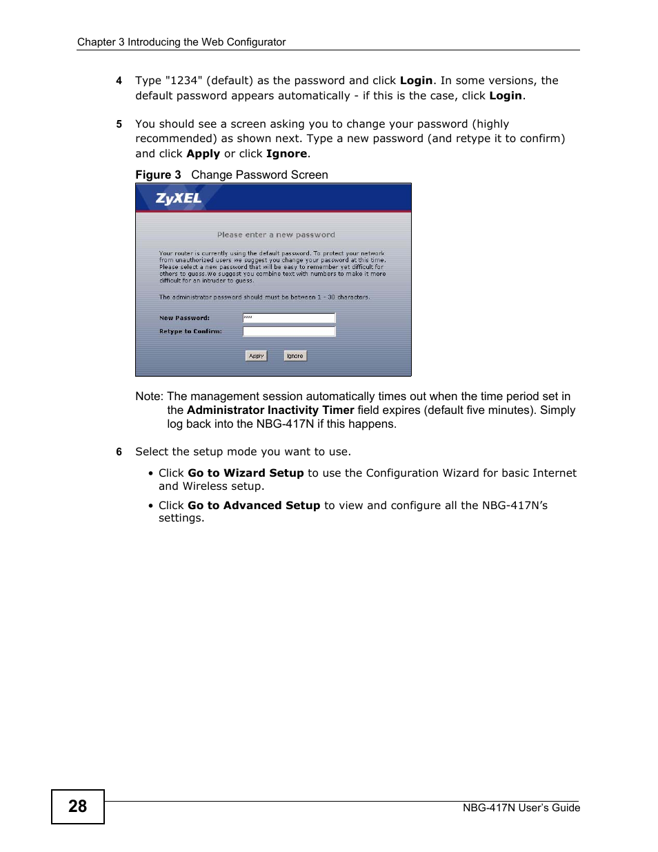 ZyXEL Communications NBG-417N User Manual | Page 28 / 270