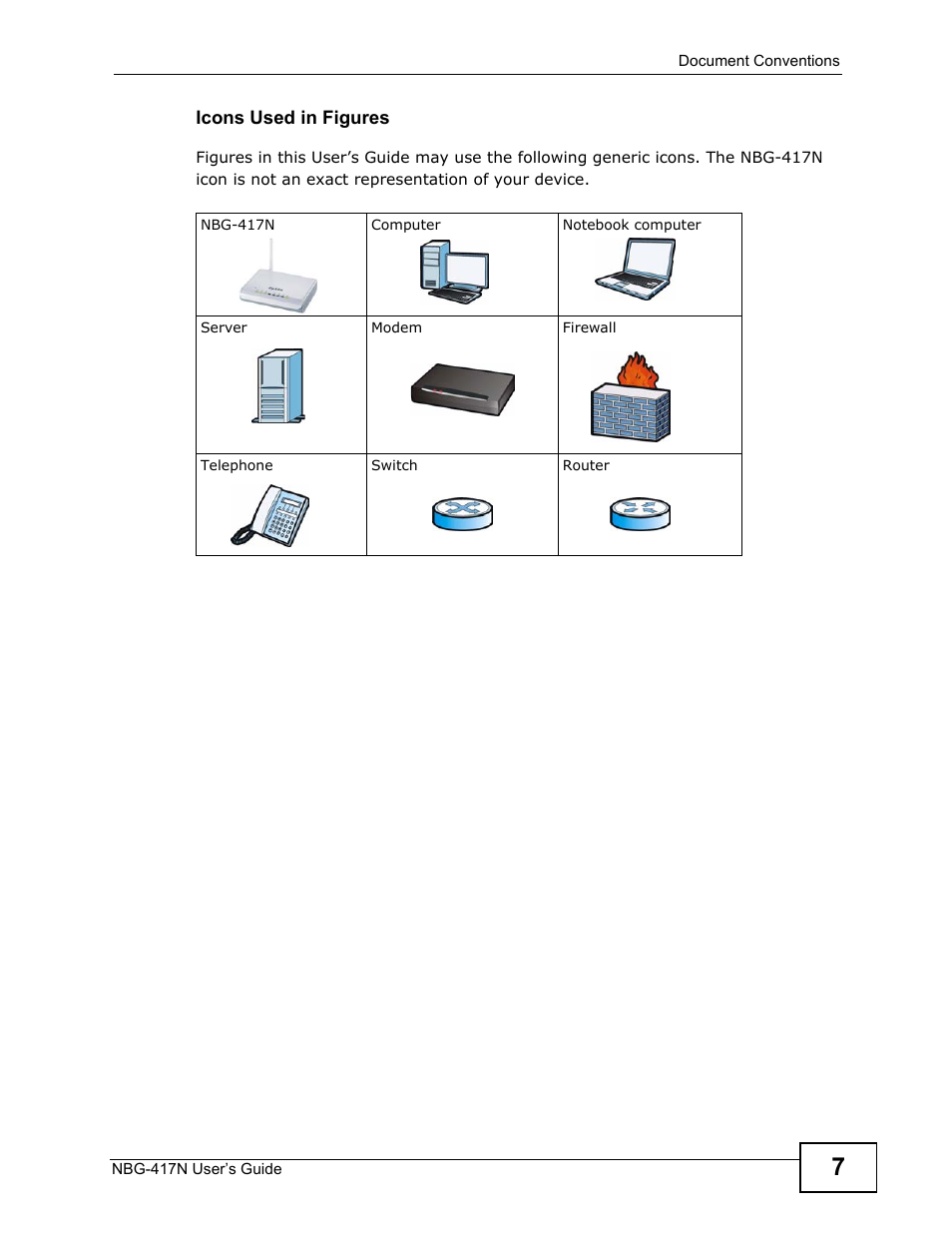 ZyXEL Communications NBG-417N User Manual | Page 7 / 270