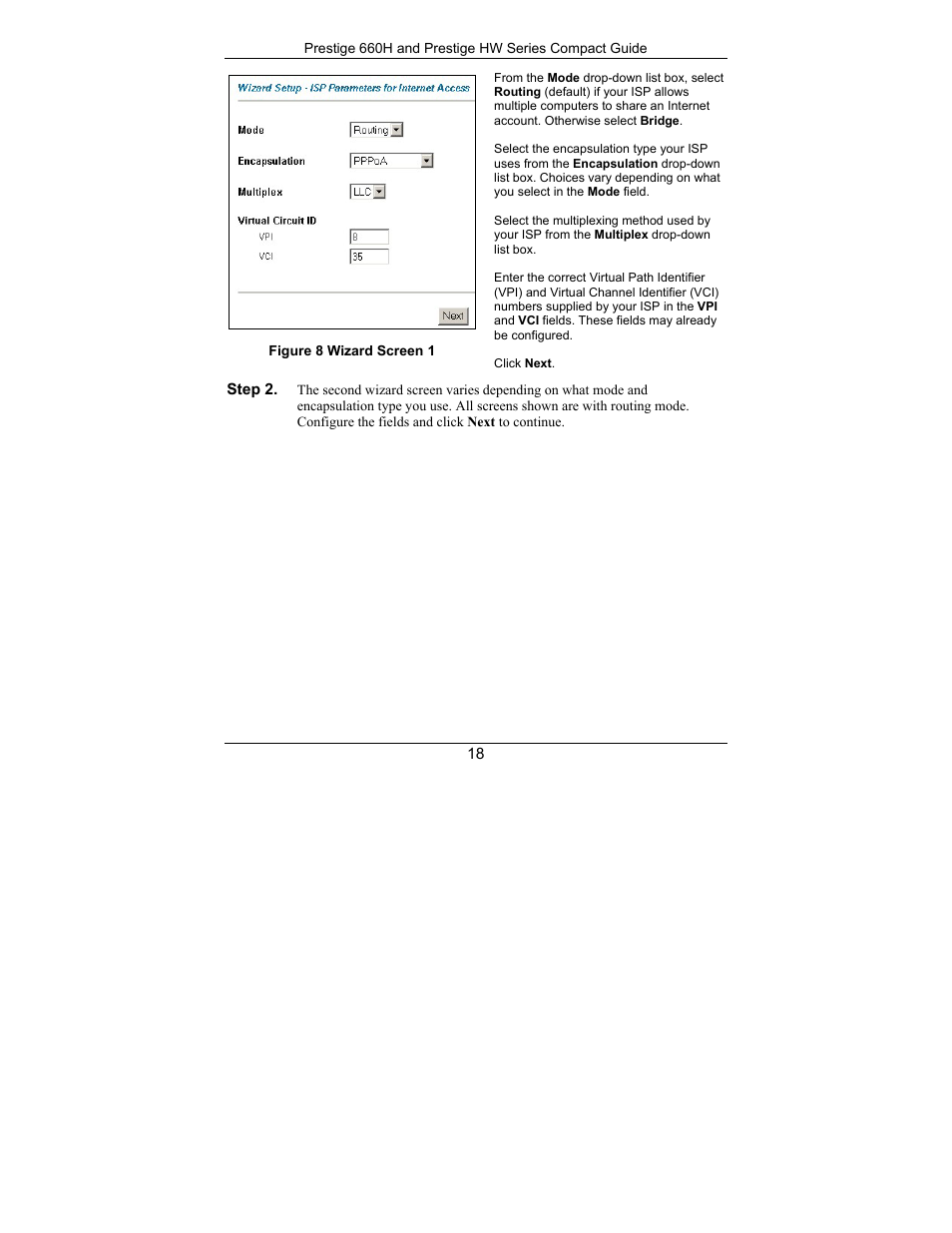 ZyXEL Communications Prestige 660H Series User Manual | Page 18 / 40