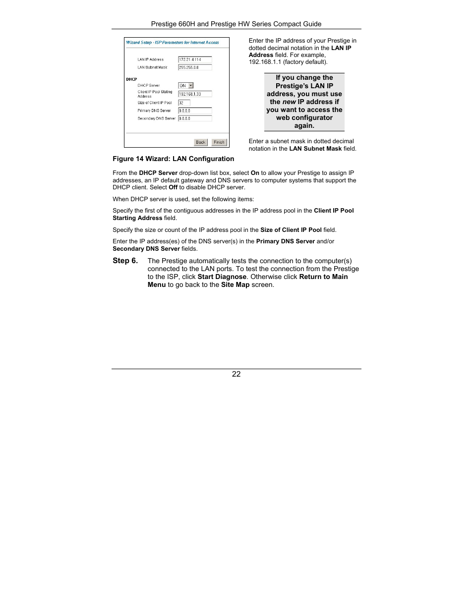 ZyXEL Communications Prestige 660H Series User Manual | Page 22 / 40