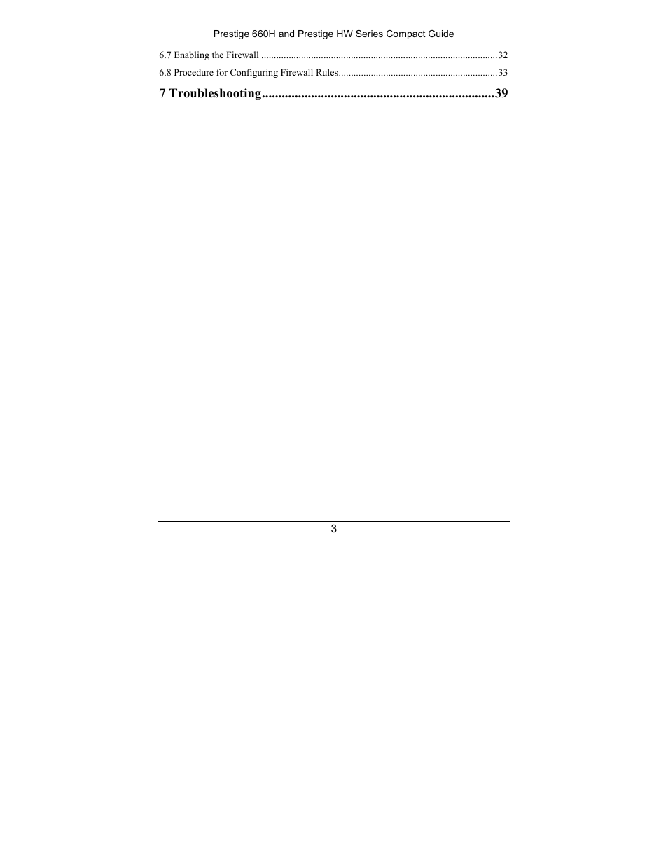 ZyXEL Communications Prestige 660H Series User Manual | Page 3 / 40
