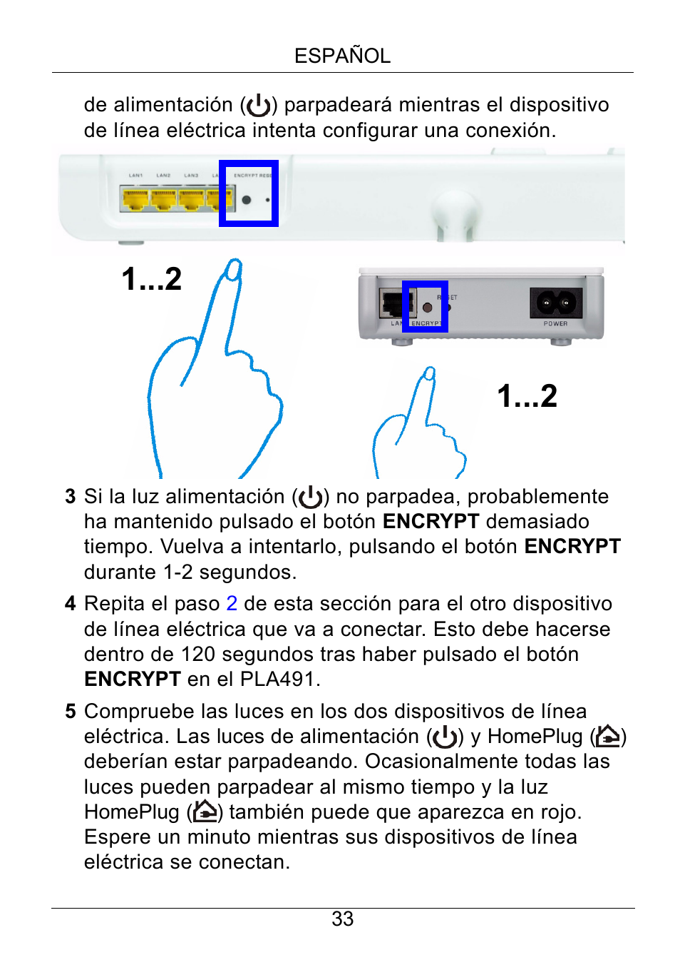 ZyXEL Communications Powerline Ethernet Multiplug Center PLA491 User Manual | Page 33 / 71