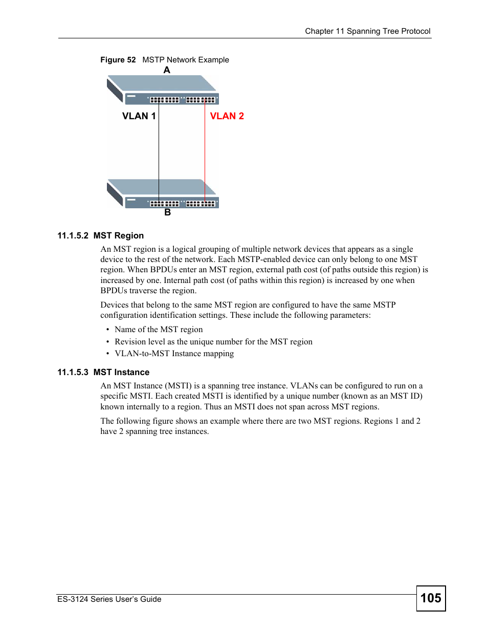 ZyXEL Communications ES-3124 User Manual | Page 105 / 354