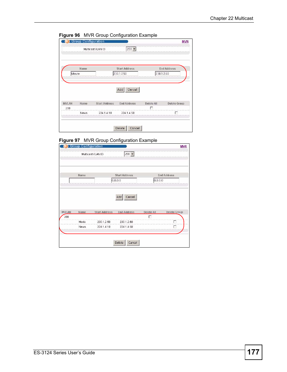 ZyXEL Communications ES-3124 User Manual | Page 177 / 354