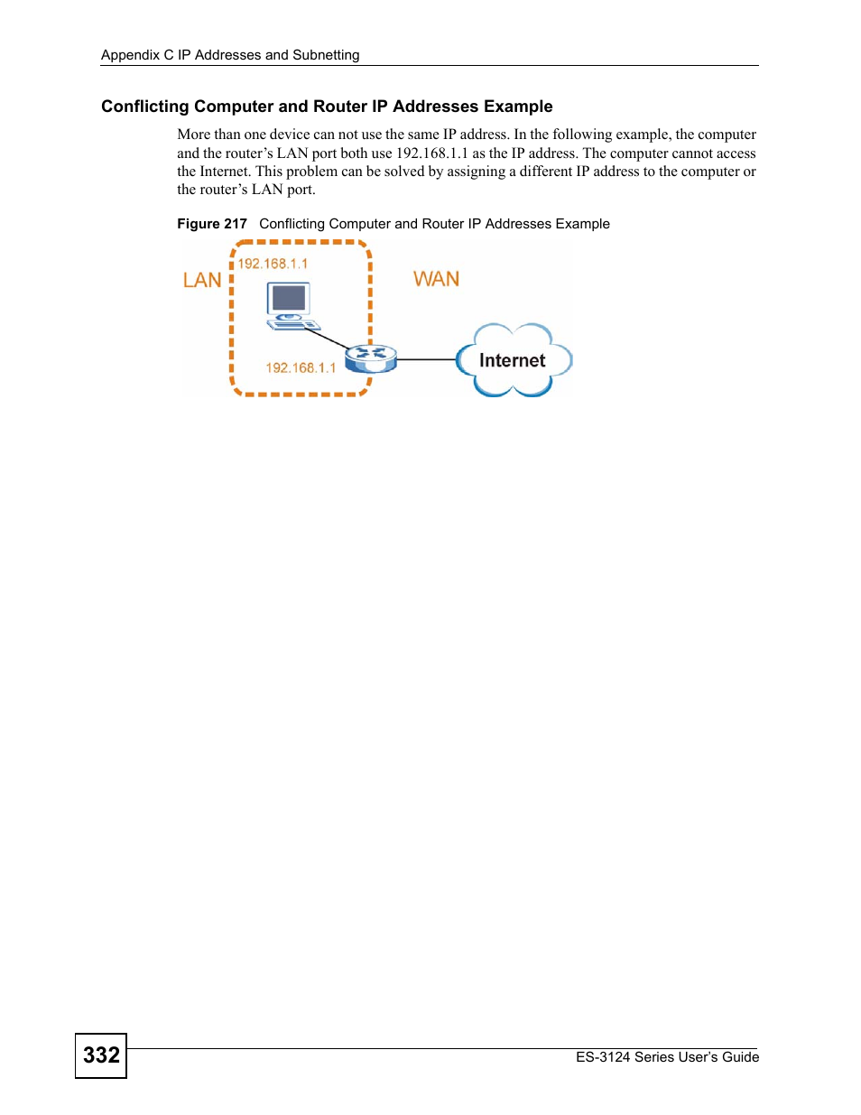 ZyXEL Communications ES-3124 User Manual | Page 332 / 354