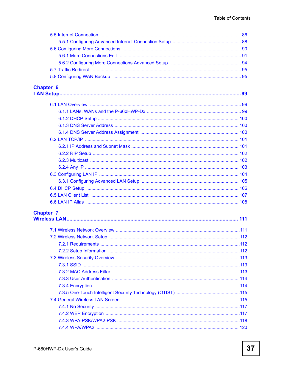 ZyXEL Communications 802.11g HomePlug AV ADSL2+ Gateway P-660HWP-Dx User Manual | Page 13 / 402