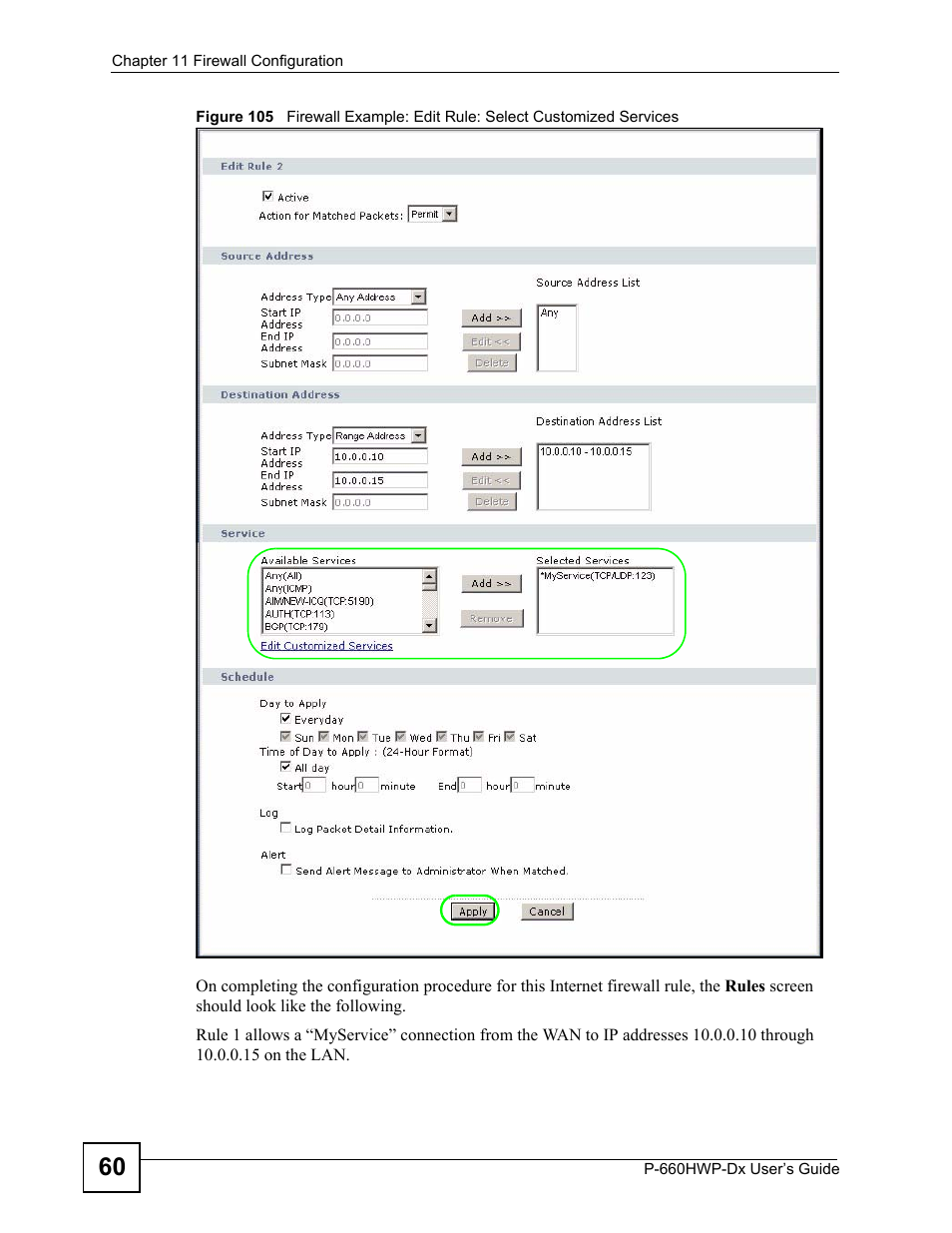ZyXEL Communications 802.11g HomePlug AV ADSL2+ Gateway P-660HWP-Dx User Manual | Page 182 / 402