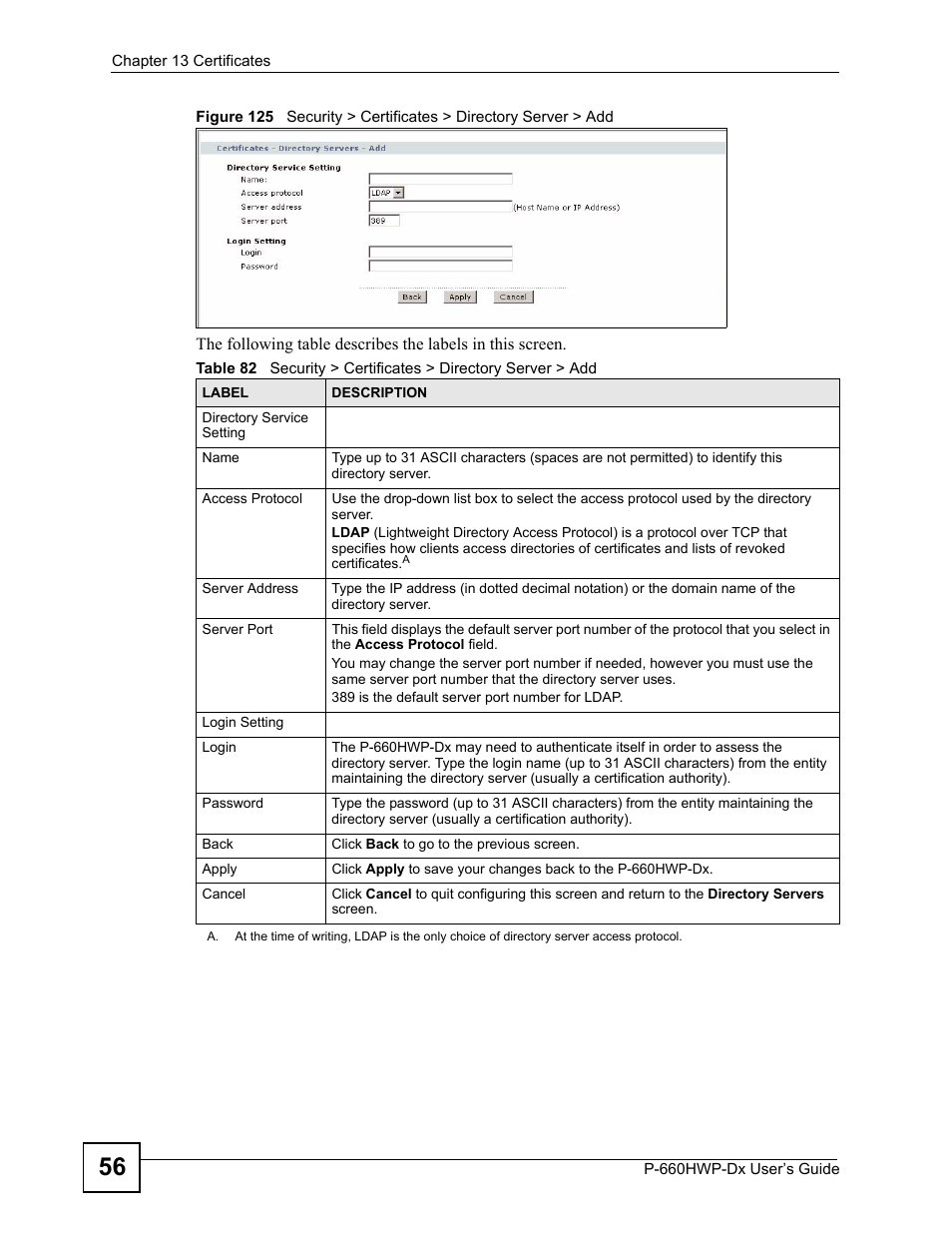 ZyXEL Communications 802.11g HomePlug AV ADSL2+ Gateway P-660HWP-Dx User Manual | Page 216 / 402
