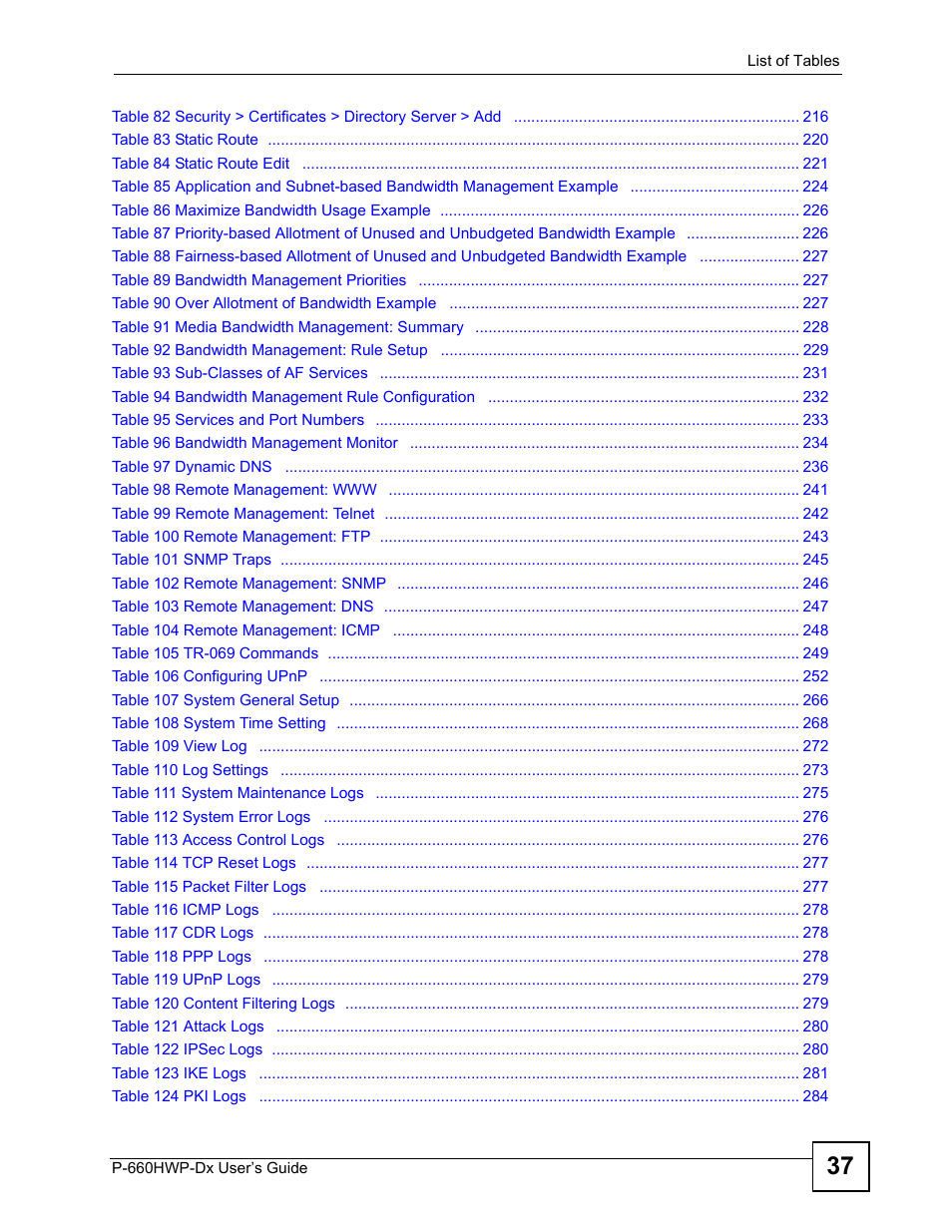 ZyXEL Communications 802.11g HomePlug AV ADSL2+ Gateway P-660HWP-Dx User Manual | Page 29 / 402