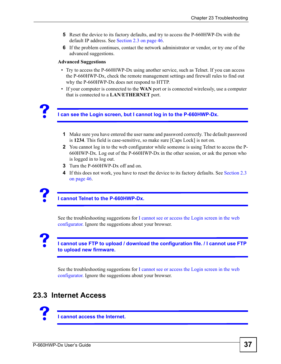 3 internet access, Internet access | ZyXEL Communications 802.11g HomePlug AV ADSL2+ Gateway P-660HWP-Dx User Manual | Page 299 / 402