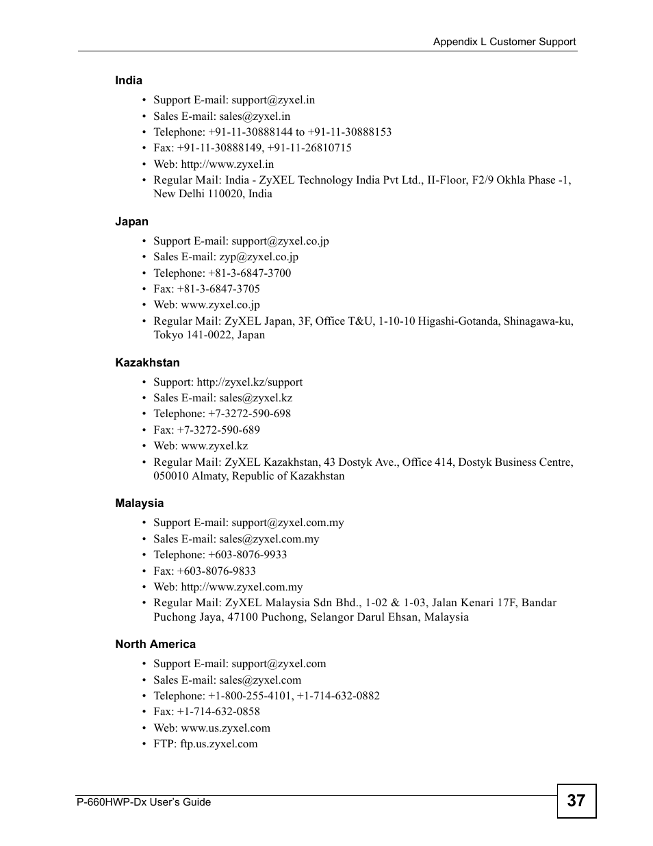 ZyXEL Communications 802.11g HomePlug AV ADSL2+ Gateway P-660HWP-Dx User Manual | Page 391 / 402