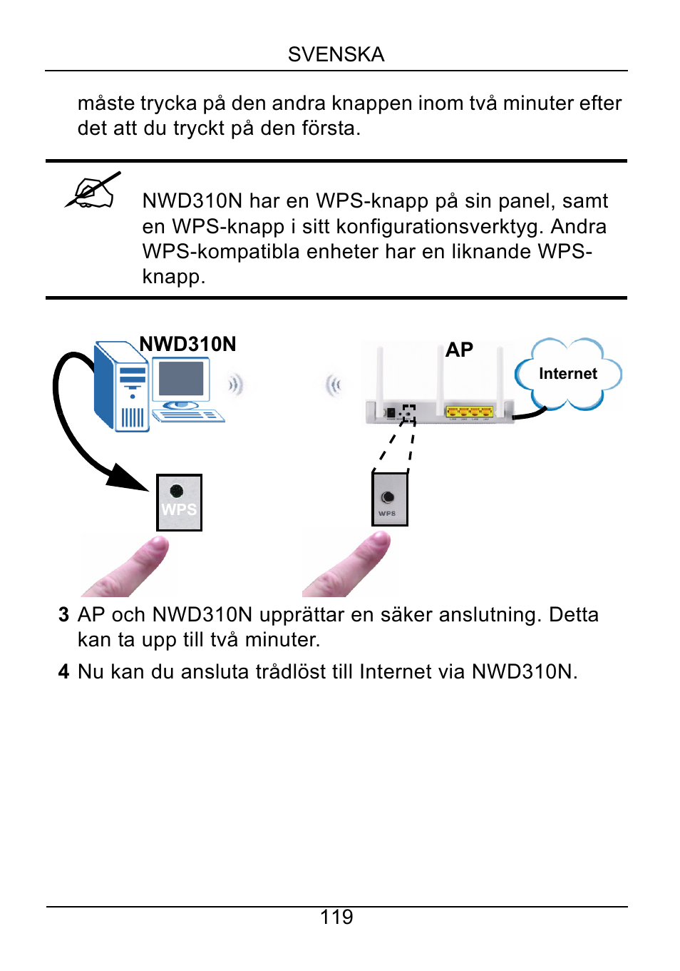 ZyXEL Communications NWD310N User Manual | Page 119 / 127