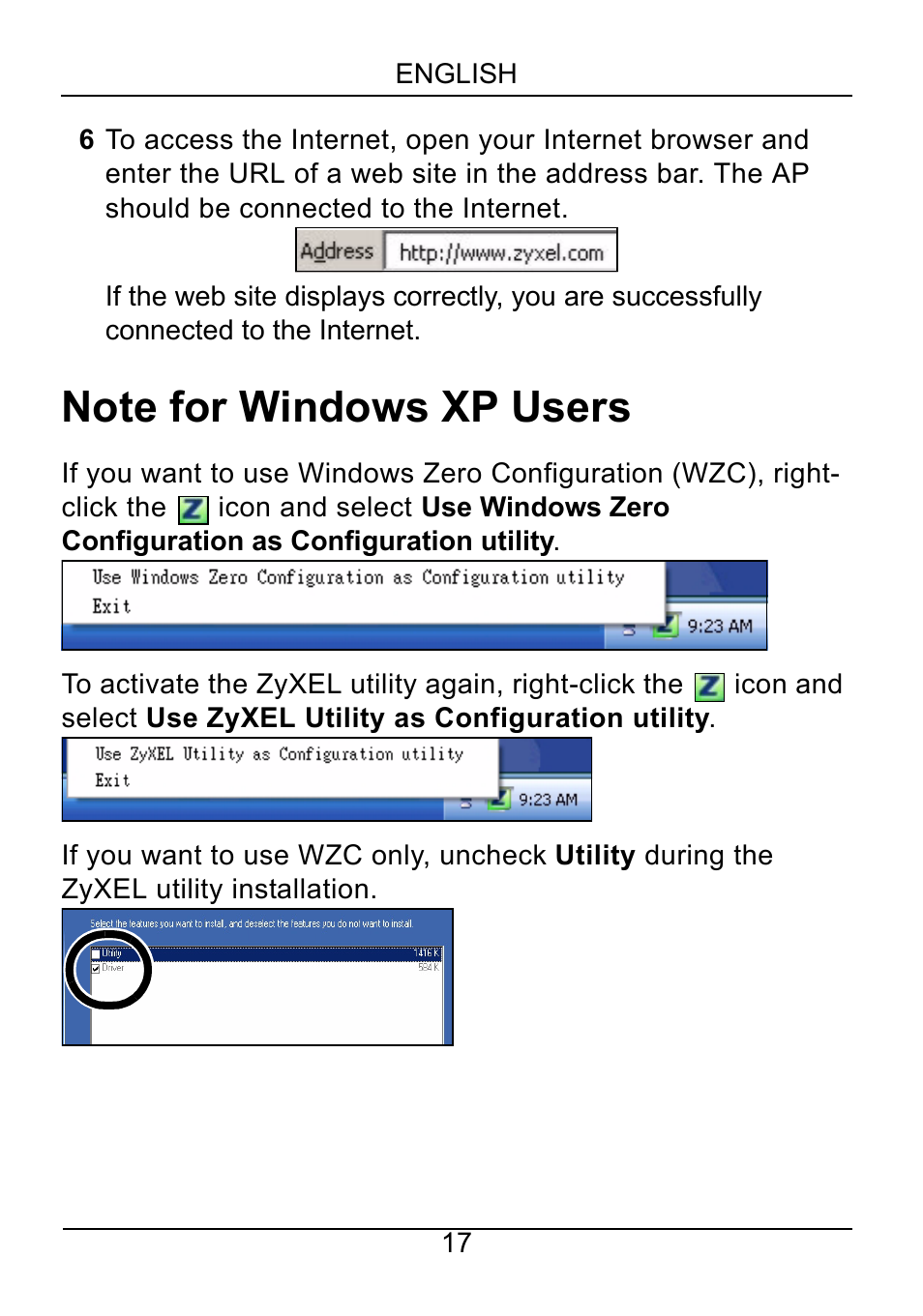 ZyXEL Communications NWD310N User Manual | Page 17 / 127