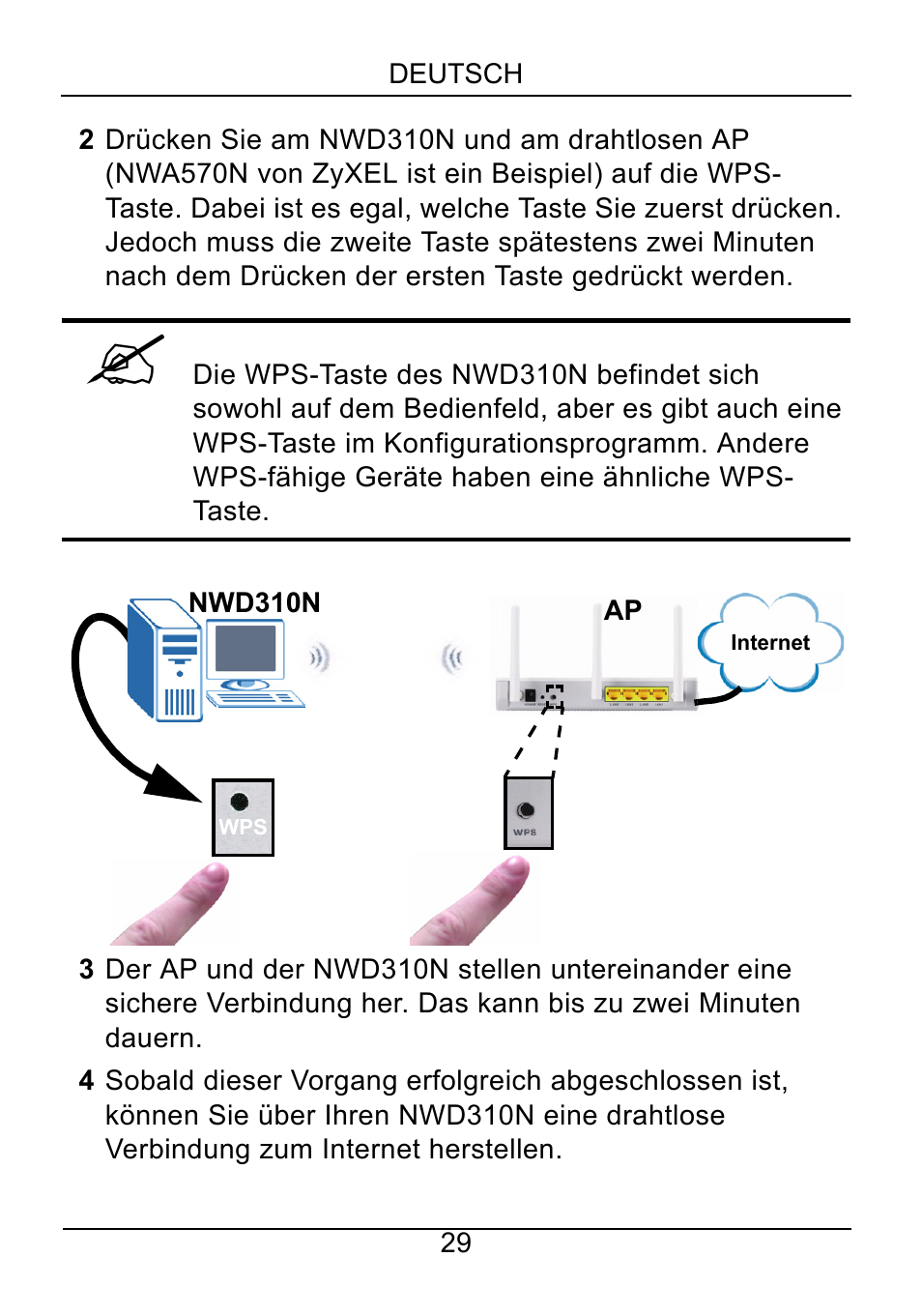 ZyXEL Communications NWD310N User Manual | Page 29 / 127