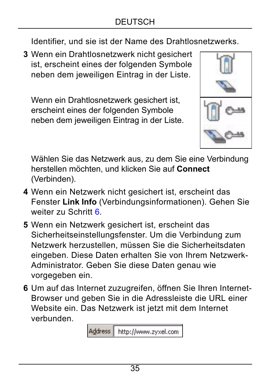 ZyXEL Communications NWD310N User Manual | Page 35 / 127