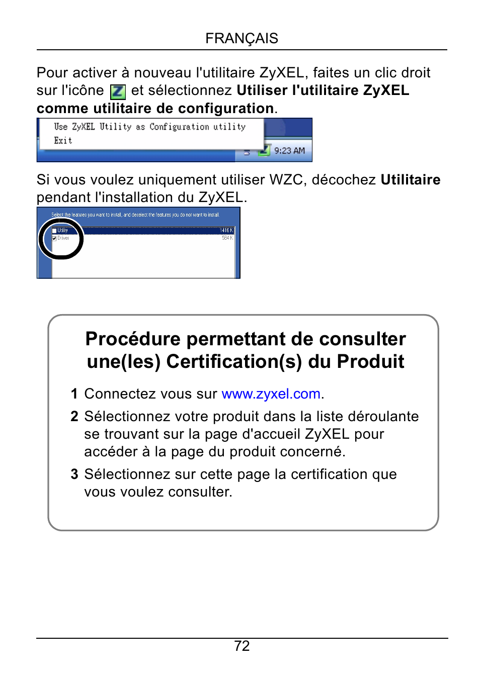 ZyXEL Communications NWD310N User Manual | Page 72 / 127