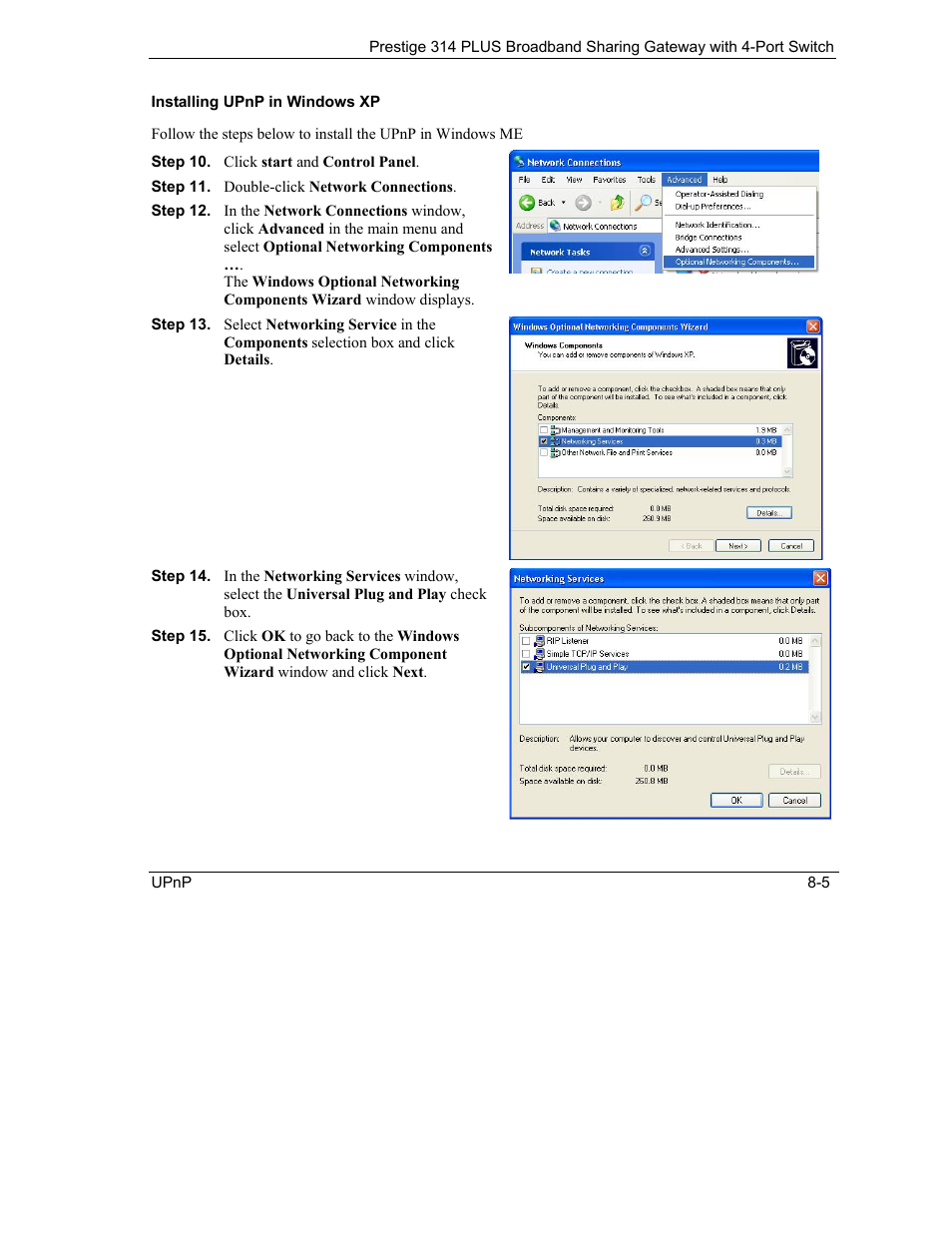 ZyXEL Communications Prestige 314 PLUS User Manual | Page 131 / 225