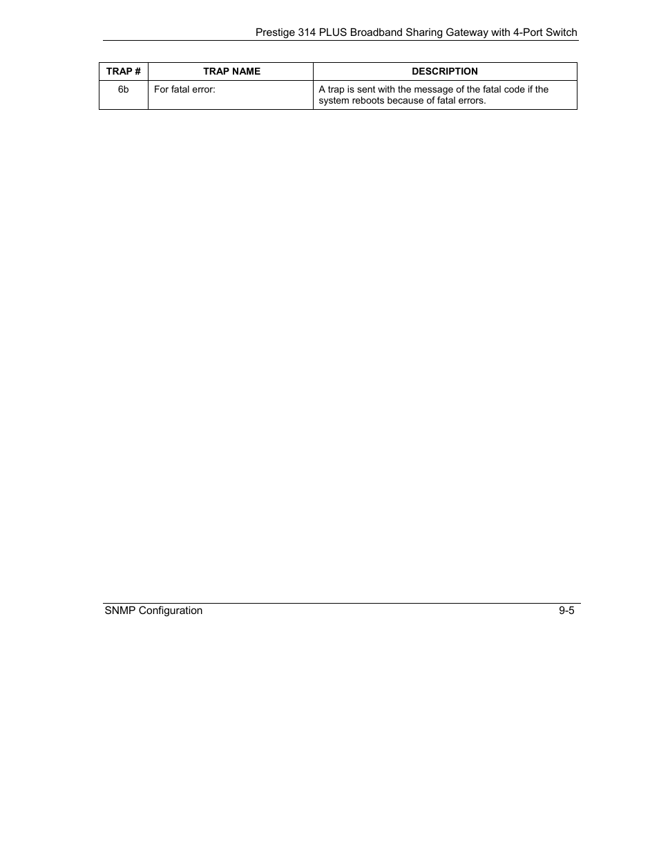 ZyXEL Communications Prestige 314 PLUS User Manual | Page 141 / 225