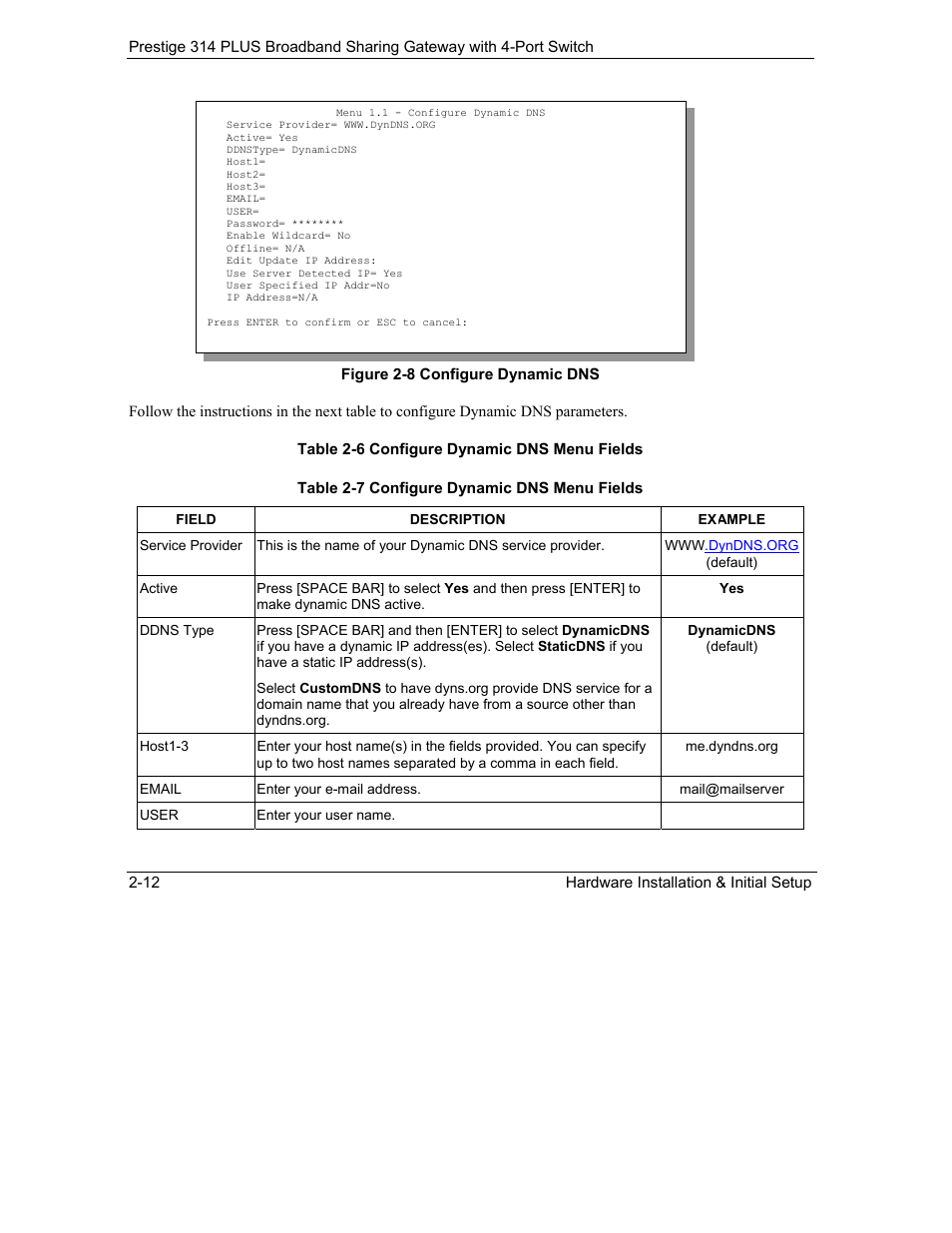 ZyXEL Communications Prestige 314 PLUS User Manual | Page 40 / 225