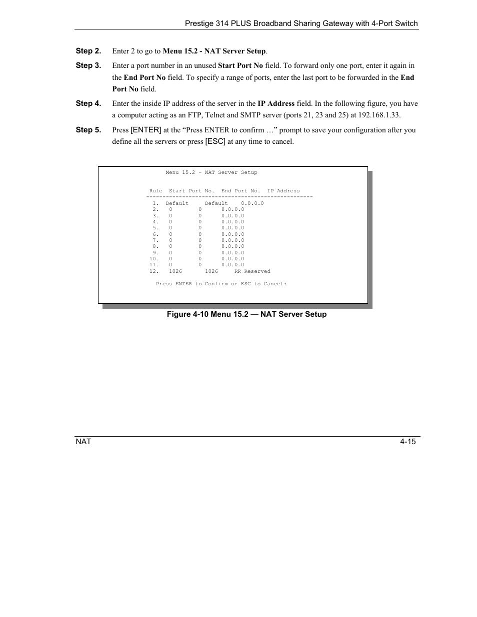 ZyXEL Communications Prestige 314 PLUS User Manual | Page 77 / 225