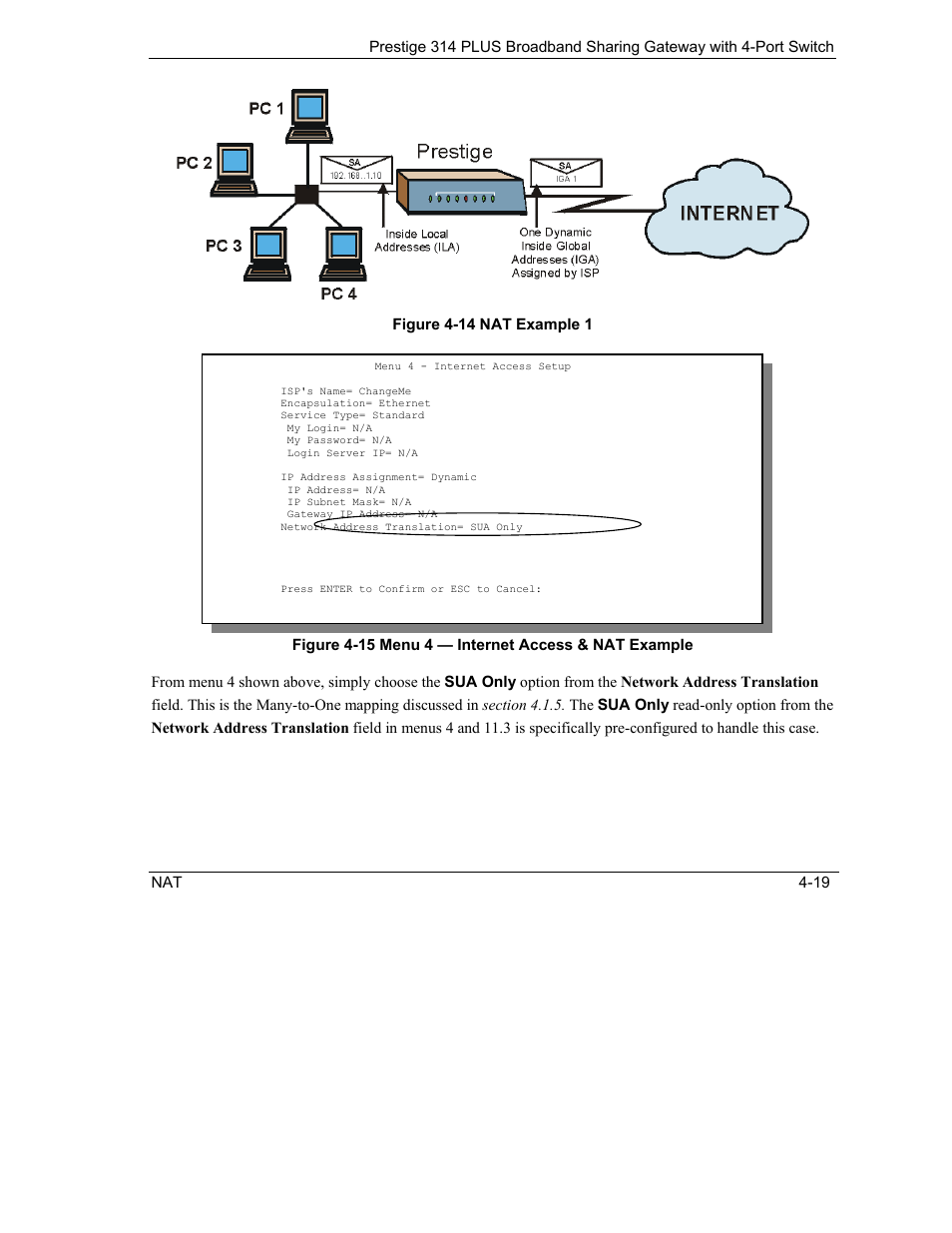 ZyXEL Communications Prestige 314 PLUS User Manual | Page 81 / 225