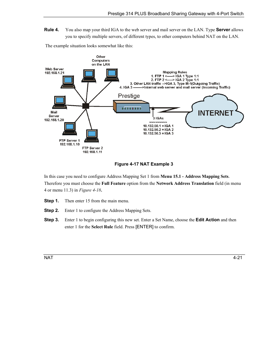 ZyXEL Communications Prestige 314 PLUS User Manual | Page 83 / 225