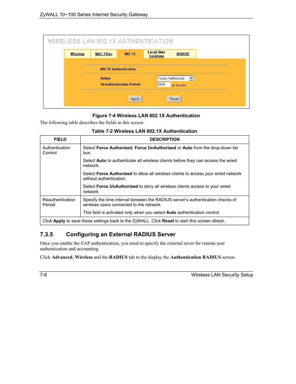 ZyXEL Communications 10 User Manual | Page 104 / 495