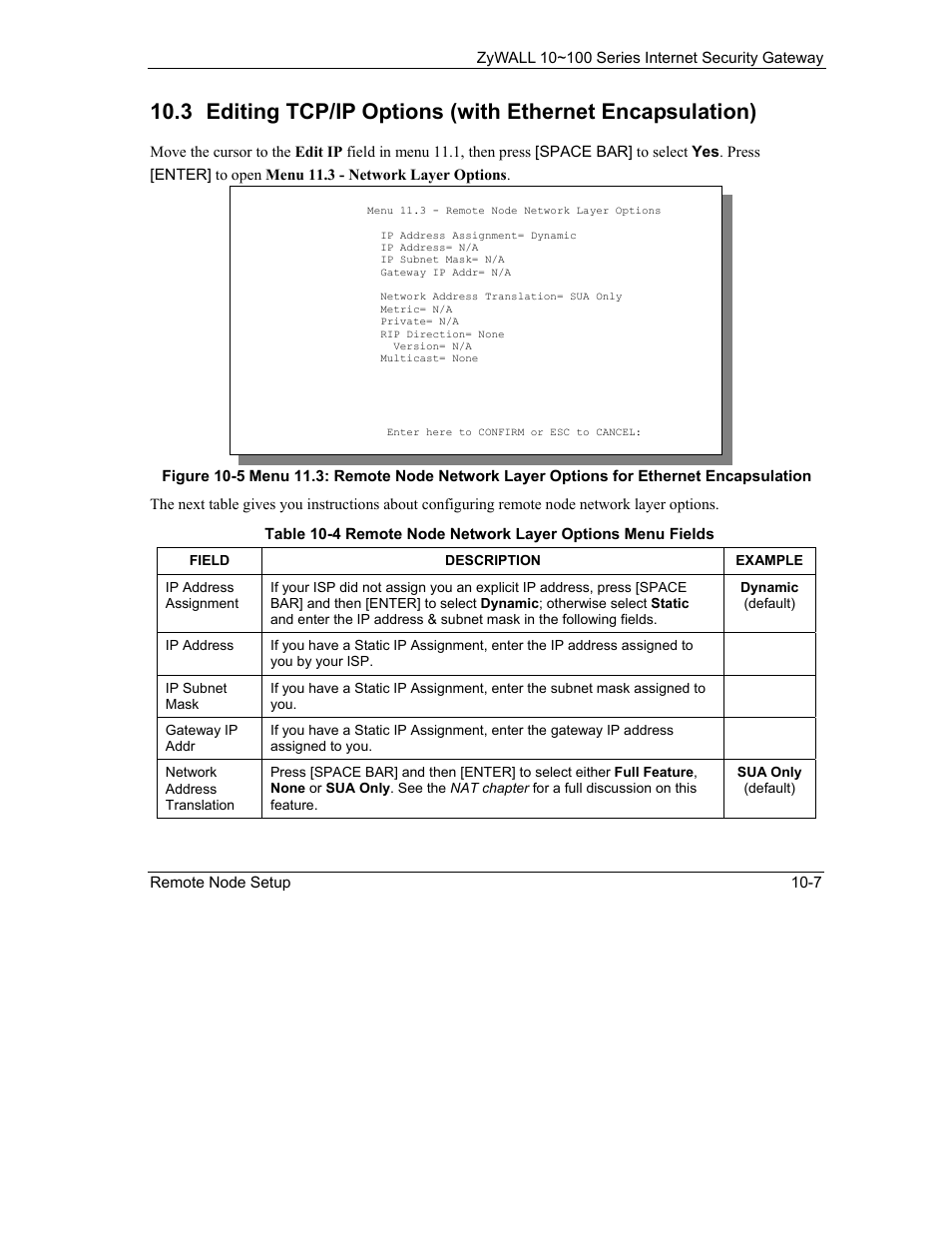 ZyXEL Communications 10 User Manual | Page 129 / 495